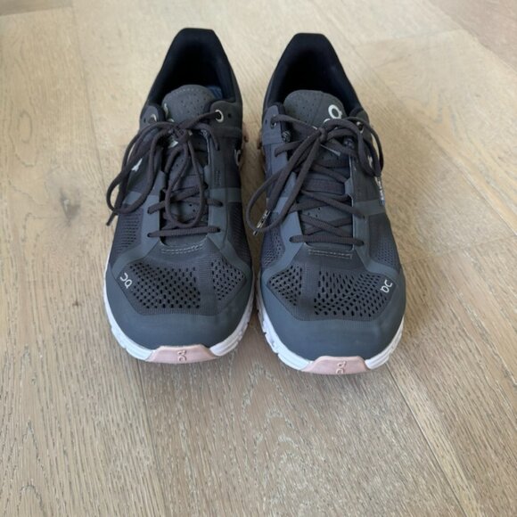 On Cloud Womens Cloudflow Gray Running Shoes Size 8,5 - Picture 4 of 6